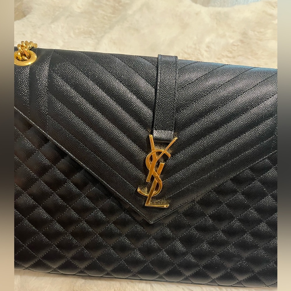 Saint Laurent Monogram quilted leather Satchel Bag